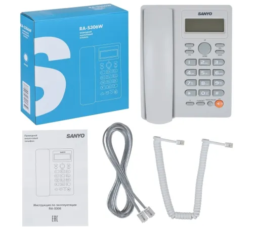 SANYO RA-S306W Телефон проводной