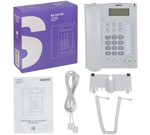 SANYO RA-S517W Телефон проводной