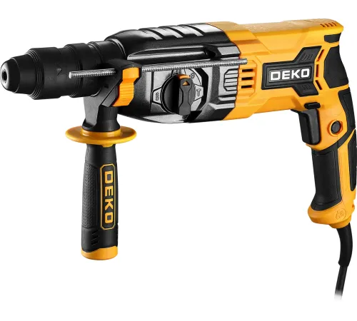 Перфоратор Deko DKH1250W патрон:SDS-plus уд.:3.2Дж (кейс в комплекте)