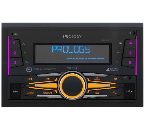 Автомагнитола Prology PRM-120 2DIN 4x140Вт v4.2 DSP 3 (PRPRM120) Автомагнитола Prology PRM-120 2DIN 4x140Вт v4.2 DSP 3 (PRPRM120)