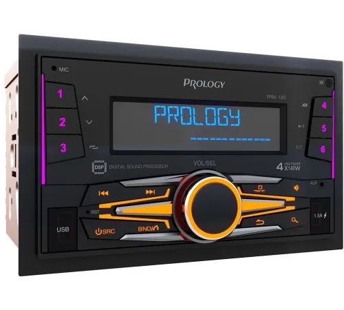 Автомагнитола Prology PRM-120 2DIN 4x140Вт v4.2 DSP 3 (PRPRM120) Автомагнитола Prology PRM-120 2DIN 4x140Вт v4.2 DSP 3 (PRPRM120)