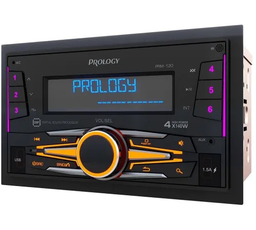 Автомагнитола Prology PRM-120 2DIN 4x140Вт v4.2 DSP 3 (PRPRM120) Автомагнитола Prology PRM-120 2DIN 4x140Вт v4.2 DSP 3 (PRPRM120)