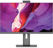Моноблок Digma Pro Unity 23.8" Full HD i5 1235U (1.3) 16Gb SSD512Gb Iris Xe Windows 11 Professional GbitEth WiFi BT 90W клавиатура мышь Cam серый/черный 1920x1080