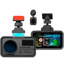 Видеорегистратор с радар-детектором TrendVision DriveCam Real 4K Signature LNA GPS ГЛОНАСС