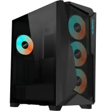 Корпус Gigabyte C301G черный без БП ATX 4x120mm 4x140mm 2xUSB3.0 audio bott PSU