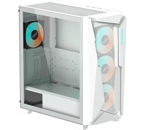 Корпус Gigabyte C301GW белый без БП ATX 4x120mm 4x140mm 2xUSB3.0 audio bott PSU Корпус Gigabyte C301GW белый без БП ATX 4x120mm 4x140mm 2xUSB3.0 audio bott PSU