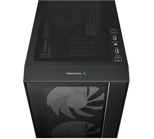 Корпус Deepcool MATREXX 55 V4 черный без БП E-ATX 2xUSB2.0 1xUSB3.0 audio bott PSU