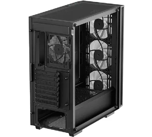 Корпус Deepcool MATREXX 55 V4 MESH черный без БП E-ATX 2xUSB2.0 1xUSB3.0 audio bott PSU