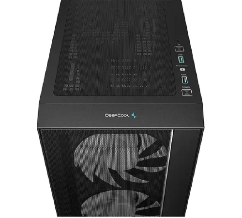 Корпус Deepcool MATREXX 55 V4 MESH черный без БП E-ATX 2xUSB2.0 1xUSB3.0 audio bott PSU
