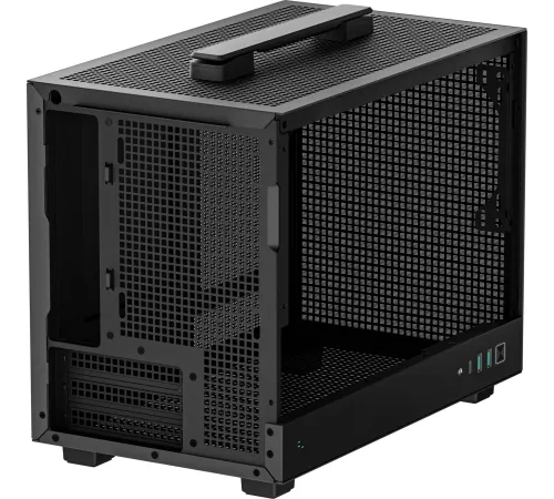 Корпус Deepcool CH160 черный без БП miniITX 7x120mm 2x140mm 1xUSB3.0 audio bott PSU