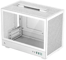 Корпус Deepcool CH160WH белый без БП miniITX 7x120mm 2x140mm 1xUSB3.0 audio bott PSU