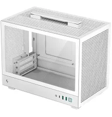 Корпус Deepcool CH160WH белый без БП miniITX 7x120mm 2x140mm 1xUSB3.0 audio bott PSU