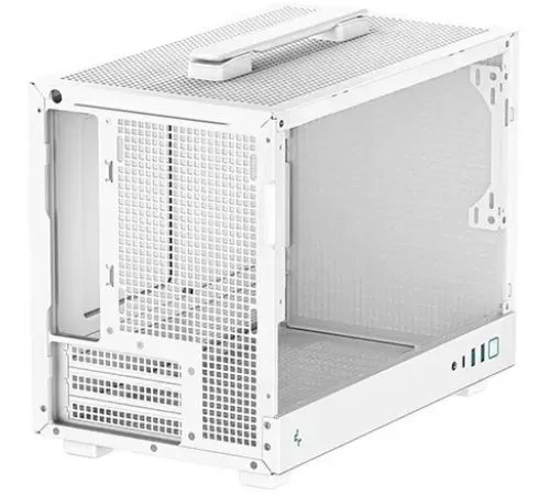 Корпус Deepcool CH160WH белый без БП miniITX 7x120mm 2x140mm 1xUSB3.0 audio bott PSU
