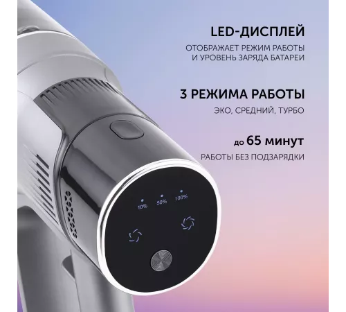Пылесос Polaris Fusion PVCS 4010 450Вт серый