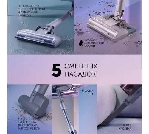 Пылесос Polaris Fusion PVCS 4010 450Вт серый