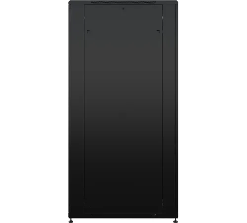 Шкаф серверный NTSS Премиум (NTSS-R42U80100GS-BL) напольный 42U 800x1000мм пер.дв.стекл металл 900кг черный 160кг
