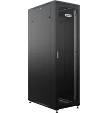 Шкаф серверный NTSS Премиум (NTSS-R42U60100PD/PDD-BL) напольный 42U 600x1000мм пер.дв.перфор. задн.дв.перфор.2-хст. 900кг черный 111кг