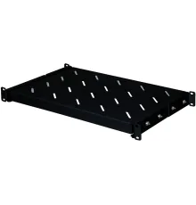 Полка выдвижная NTSS NTSS-MSKB-FS-800-BL 1U нагр.:20кг. 19" 500мм черный (упак.:1шт)