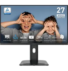 Монитор MSI 27" Pro MP273QP E2 черный IPS LED 1ms 16:9 HDMI M/M матовая HAS Piv 350cd 178гр/178гр 2560x1440 100Hz DP 2K 5.67кг