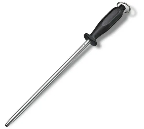 Мусат для ножей Victorinox Honing Steel Polished черный (7.8517) Мусат для ножей Victorinox Honing Steel Polished черный (7.8517)