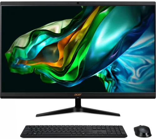 Моноблок Acer Aspire C27-1800 27" Full HD i5 1334U (1.3) 16Gb SSD1Tb UHDG CR Eshell GbitEth WiFi BT 65W клавиатура мышь Cam черный 1920x1080