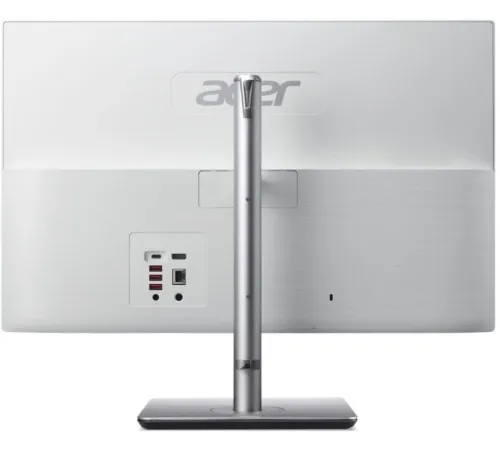 Моноблок Acer Aspire C24-195ES 23.8" Full HD Core Ultra 7 155U (1.7) 16Gb SSD512Gb UHDG CR Eshell GbitEth WiFi BT 180W клавиатура мышь Cam серебристый 2560x1440