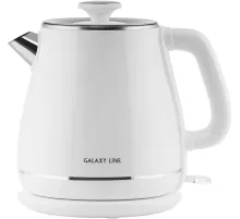 Чайник электрический Galaxy Line GL 0331 1.8л. 2200Вт белый корпус: пластик (ГЛ0331ЛБЕЛ)