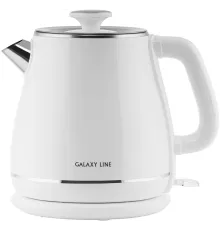 Чайник электрический Galaxy Line GL 0331 1.8л. 2200Вт белый корпус: пластик (ГЛ0331ЛБЕЛ)