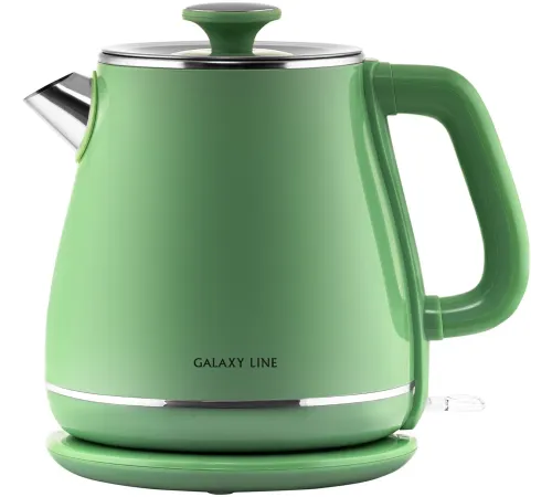 Чайник электрический Galaxy Line GL 0331 1.8л. 2200Вт зеленый корпус: пластик (ГЛ0331ЛЗЕЛ)