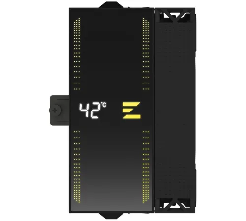 Кулер для процессора ZALMAN CNPS13X DS BLACK, 120mm FAN, 5 HEAT PIPES, 4-PIN PWM, 600-2000 RPM, 29,7 DBA MAX, HYDRO BEARING, ARGB TOP COVER, LIVE CPU TEMPERATURE DISPLAY, FULL SOCKET SUPPORT (CNPS13X DS BLACK) Кулер для процессора ZALMAN CNPS13X DS BLACK, 120mm FAN, 5 HEAT PIPES, 4-PIN PWM, 600-2000 RPM, 29,7 DBA MAX, HYDRO BEARING, ARGB TOP COVER, LIVE CPU TEMPERATURE DISPLAY, FULL SOCKET SUPPORT (CNPS13X DS BLACK)