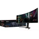 Монитор Gigabyte 49" Aorus CO49DQ черный OLED 0.03ms 16:9 HDMI M/M матовая HAS Piv 250cd 178гр/178гр 5120x1440 144Hz DP DQ USB 15кг