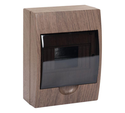 EKF pb40-n-6-dark Щит распределительный навесной ЩРН-П- 6 темное дерево IP41 EKF PROxima