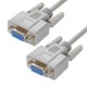 Greenconnect Кабель 1.5m 0-модемный COM линковочный, DB9/DB9  9F/9F, серый, 30 AWG, GCR-51477 Greenconnect COM(RS232) 9F - COM(RS232) 9F 1.5m (GCR-51477)