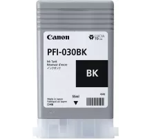 Картридж струйный Canon PFI-030BK 3489C001АА черный (55мл) для Canon imagePROGRAF TA-20, TA-30, TM-240, TM-340.