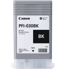 Картридж струйный Canon PFI-030BK 3489C001АА черный (55мл) для Canon imagePROGRAF TA-20, TA-30, TM-240, TM-340.