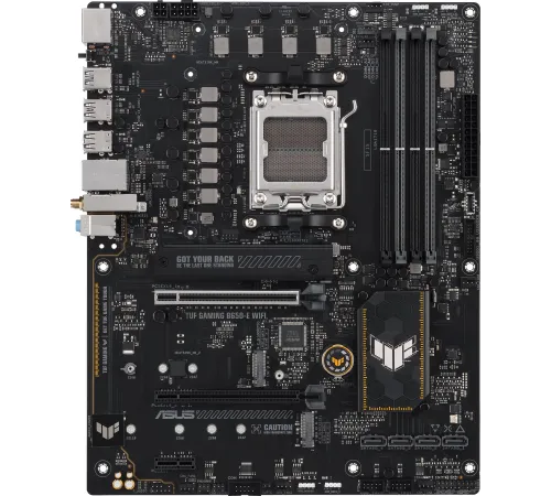 Материнская плата ASUS TUF GAMING B650-E WIFI, Socket AM5, AMD B650, 4*DDR5, DP+HDMI, 4xSATA3, M.2, Audio, Gb LAN, USB 2.0, ATX; 90MB1GT0-M0EAY0 (TUF GAMING B650-E WIFI)