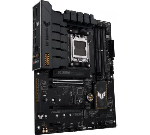 Материнская плата ASUS TUF GAMING B650-E WIFI, Socket AM5, AMD B650, 4*DDR5, DP+HDMI, 4xSATA3, M.2, Audio, Gb LAN, USB 2.0, ATX; 90MB1GT0-M0EAY0 (TUF GAMING B650-E WIFI)