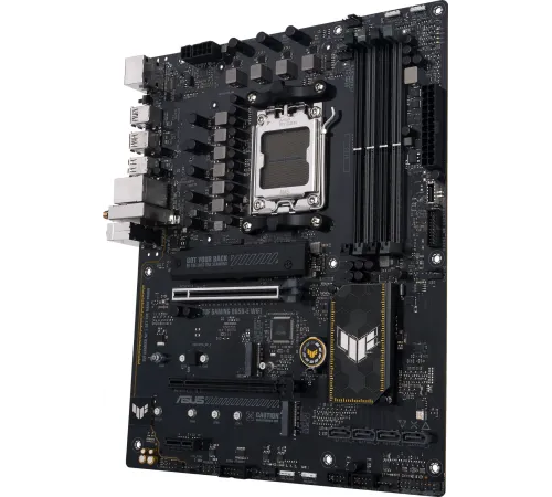Материнская плата ASUS TUF GAMING B650-E WIFI, Socket AM5, AMD B650, 4*DDR5, DP+HDMI, 4xSATA3, M.2, Audio, Gb LAN, USB 2.0, ATX; 90MB1GT0-M0EAY0 (TUF GAMING B650-E WIFI)