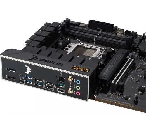 Материнская плата ASUS TUF GAMING B650-E WIFI, Socket AM5, AMD B650, 4*DDR5, DP+HDMI, 4xSATA3, M.2, Audio, Gb LAN, USB 2.0, ATX; 90MB1GT0-M0EAY0 (TUF GAMING B650-E WIFI)