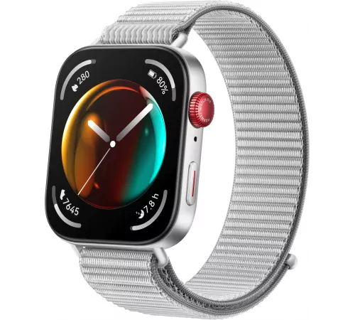 Смарт-часы Huawei Watch Fit 3 Solo-B19T 1.82" AMOLED корп.серый рем.серый разм.брасл.:120-190 мм (55020CDU)