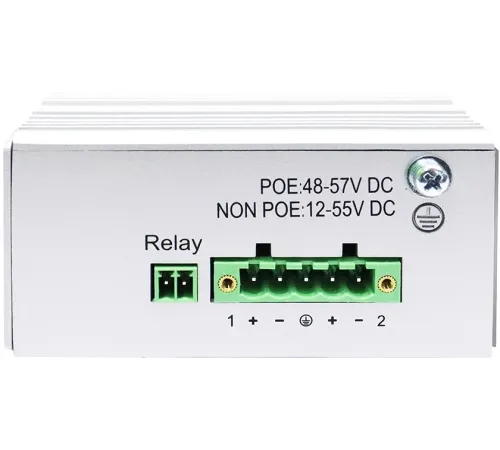 ORIGO OI2206P/60W/A1A Промышленный неуправляемый PoE-коммутатор 4x1000Base-T PoE+, 2x1000Base-X SFP, PoE-бюджет 60 Вт