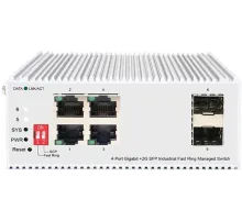 ORIGO OI3106/A1A Промышленный управляемый L2 коммутатор 4x1000Base-T, 2x1000Base-X SFP