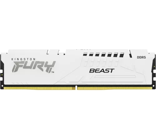 Память DDR5 32GB 6000MHz Kingston KF560C36BWE-32 Fury Beast White Expo RTL PC5-48000 CL36 DIMM 288-pin 1.35В dual rank Ret