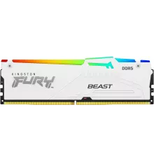 Память DDR5 32GB 6000MHz Kingston KF560C36BWEA-32 Fury Beast White Expo RTL PC5-48000 CL36 DIMM 288-pin 1.35В dual rank Ret