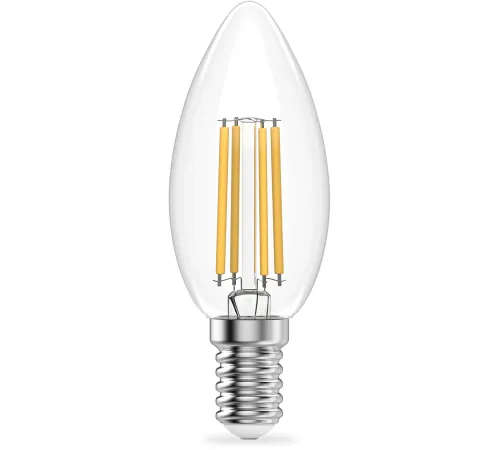 Лампа филам. Gauss Filament 12Вт цок.:E14 свеча св.свеч.бел.нейт. (упак.:10шт) (32122) Лампа филам. Gauss Filament 12Вт цок.:E14 свеча св.свеч.бел.нейт. (упак.:10шт) (32122)
