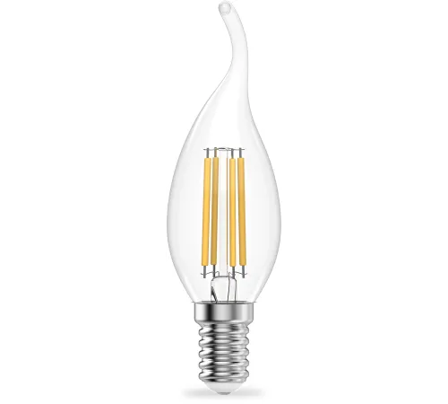 Лампа филам. Gauss Filament 12Вт цок.:E14 свеча св.свеч.бел.теп. (упак.:10шт) (42112) Лампа филам. Gauss Filament 12Вт цок.:E14 свеча св.свеч.бел.теп. (упак.:10шт) (42112)