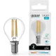 Лампа филам. Gauss Filament 8Вт цок.:E14 шар св.свеч.бел.нейт. (упак.:10шт) (52128)