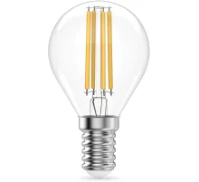 Лампа филам. Gauss Filament 10Вт цок.:E14 шар св.свеч.бел.нейт. (упак.:10шт) (52120)