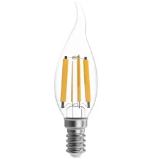 Лампа филам. Gauss Filament 13Вт цок.:E14 свеча св.свеч.бел.нейт. (упак.:10шт) (104801213)