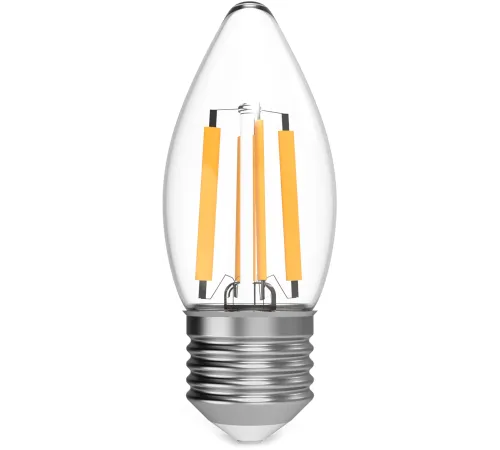 Лампа филам. Gauss Filament 7Вт цок.:E27 свеча св.свеч.бел.теп. (упак.:10шт) (103802107) Лампа филам. Gauss Filament 7Вт цок.:E27 свеча св.свеч.бел.теп. (упак.:10шт) (103802107)